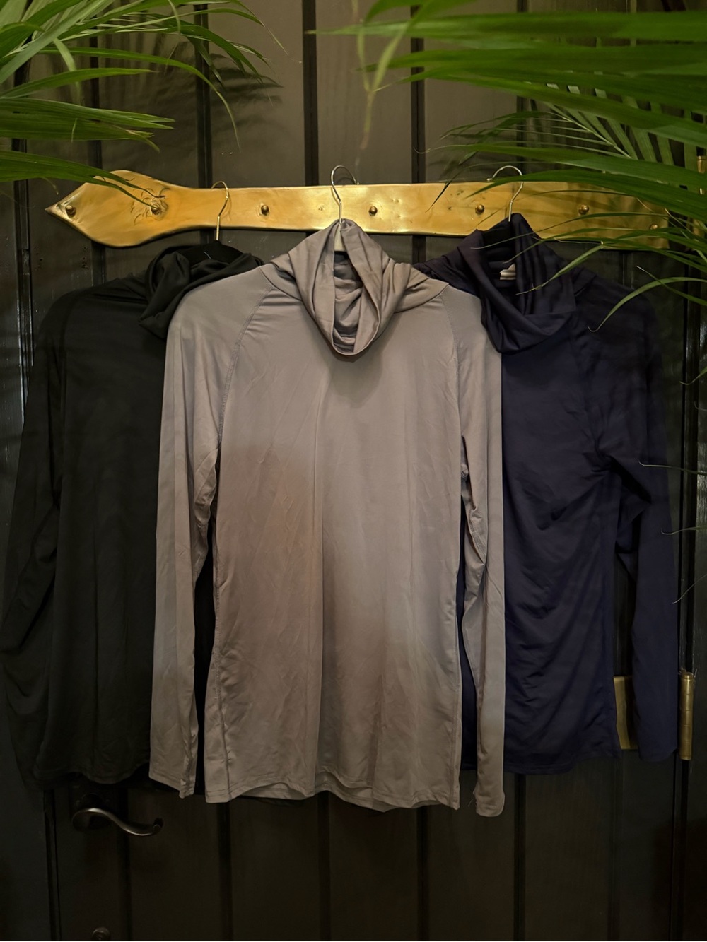 3 pack Men's Workskin Sun protection Long-Sleeve Hooded work Shirt Base Layer XL